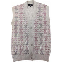 CHANEL 22 Fall And Winter Knitwear Women's Gray