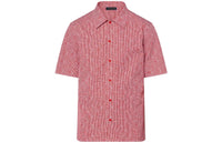 LOUIS VUITTON Lv Fall Series SS22 Shirt Men's Red