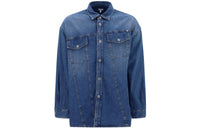 LOEWE Slanted Washed Denim Overshirt