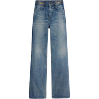CELINE Jane Flare Jeans In Denim Union Wash