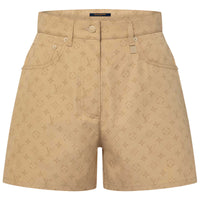 LOUIS VUITTON SS24 Casual Shorts Women's Beige