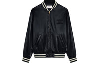 CELINE Back To School Season Baseball Jacket Women's Black