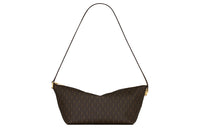 SAINT LAURENT Monogramme Canvas With Smooth Leather Shoulder Bag, Portable Crossbody Bag Women's