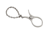 HERMES Metal Glove Clamp Unisex