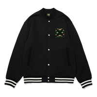 Li-Ning Rijindoujin Embroidered Baseball Jacket 'Black' AJDT005-3