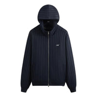 KITH Double Weave Selfridge Zip Up Hoodie 'Nocturnal' KHM031412-413