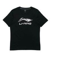 Li-Ning Essential Logo T-shirt 'Black' AHSP897-5