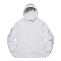 Supreme Guardian Hooded Sweatshirt 'White Grey Blue' SUP-FW21-292