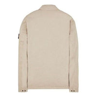 STONE ISLAND Stretch Cotton Over Shirt 'Beige' 781510304-V0192