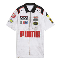 PUMA x A$AP ROCKY Team Zip Polo Shirt 'White' 631046-02
