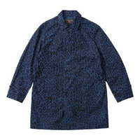 Supreme x HYSTERIC GLAMOUR Leopard Trench 'Navy Black Red' SUP-SS21-545