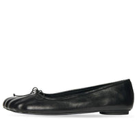 (WMNS) Balenciaga Anatomic Ballerina Shoes 'Black Shiny Soft Sheepskin' 714260WBCW01000