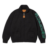 Supreme Camacho Cowichan Sweater 'Black Green' SUP-FW23-248