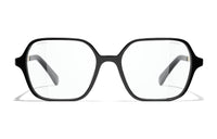 CHANEL Eyeglass Frames Unisex Black