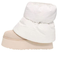 (WMNS) UGG Classic Mini Dipper Puffer Boots 'White Ceramic' 1158275-WCRM