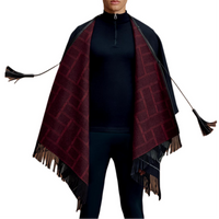 HERMES Cloaks Unisex Rouge Red
