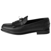 HERMES Destin Loafers Women's Black