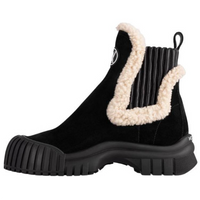 LOUIS VUITTON Short Chelsea Boots Women's Black