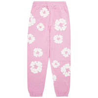 Denim Tears Cotton Wreath Logo Sweatpants 'Pink White' 401-100-30
