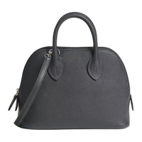 HERMES Bolide Evercolor Leather Bowling Bag Handbag Shoulder Bag Crossbody Bag Mini Women's H0 Misty Gray