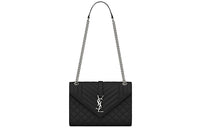 Yves Saint Laurent Envelope Medium Shoulder Bag Women's Black