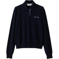 MIU MIU Cashmere Polo Shirt