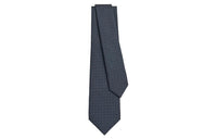 HERMES Silk Ties Men's Dark Blue