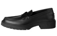 HERMES Gentle Loafers Men's Black