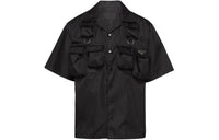 PRADA Triangle Plaque Short Sleeved Cargo Shirt