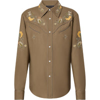 LOUIS VUITTON FW24 Shirt Men's Umber