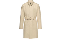 PRADA Long Sleeved Belted Coat