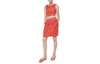 CHANEL SS22 Crop Top Women's Red