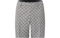 LOUIS VUITTON Damier Hounds Tooth Slim Wool Shorts