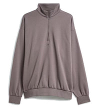 adidas Basketball Half-Zip Sweatshirt Asia Sizing 'Brown' IW1627