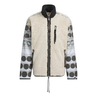 adidas Originals x Song for the Mute Fleece Jacket Asia Sizing 'Black Beige' IY9514