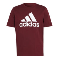 adidas Essentials Single Jersey Big Logo T-Shirt 'Burgundy' IS1301