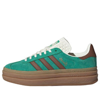 (WMNS) adidas Gazelle Bold 'Green Brown' JP8045