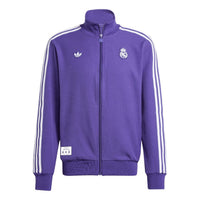 adidas Real Madrid Terrace Icons Track Top 'Purple' JF2582