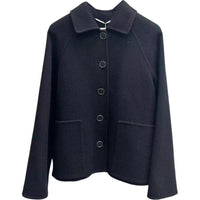 HERMES Jackets Coats Women's Black