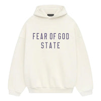 Fear of God Essentials SS25 Fleece Hoodie 'Egg Shell' 192BT246252F