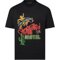 LOUIS VUITTON Graphic Embellished Cotton T-Shirt