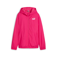 (WMNS) PUMA Essentials Solid Windbreaker Jacket 'Hot Pink' 847494-48