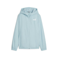 (WMNS) PUMA Essential Solid Windbreaker Jacket 'Light Blue' 847494-22