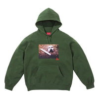 Supreme x MF Doom FW23 Week3 MF Hoodie 'Olivegreen' SUP-FW23-078