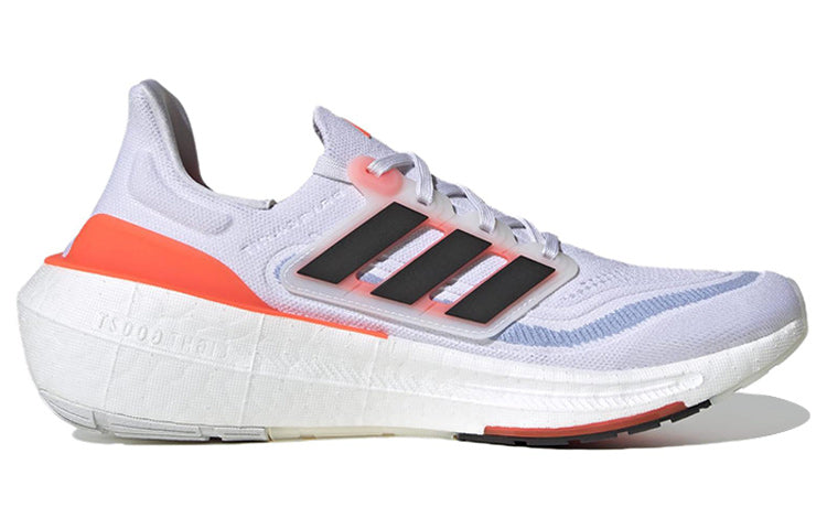 حذاء adidas Ultra Boost Light White Black Solar Red HQ6351