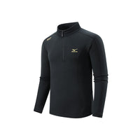Mizuno Hybrid Long Sleeve T-Shirt 'Black' A2CA3501