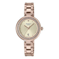(WMNS) CASIO Analog 'Sapphire Crystal Rose Gold' SHE-4557CG-7AUPR