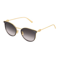 LOUIS VUITTON Acetate Metal Round Sunglasses Unisex Gray
