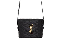 SAINT LAURENT Sheepskin Box Bag, Lunch Bag, Shoulder Bag, Crossbody Bag Regular Women's Black
