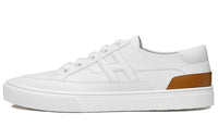 HERMES Deep Low-Top Stylish Skateboarding Shoes Men's White